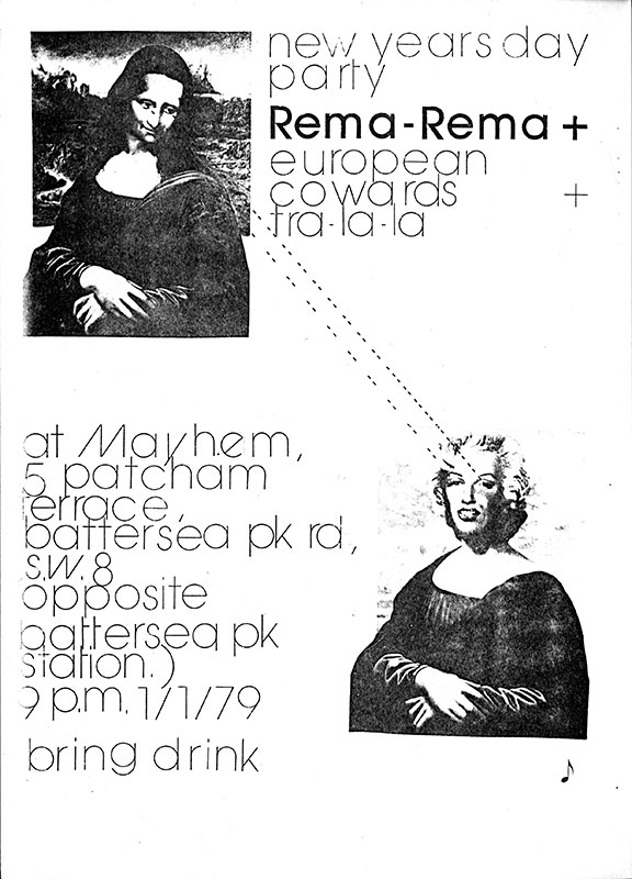 Rema Rema live poster